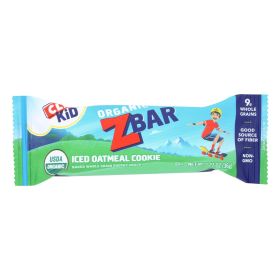 Clif Bar Organic Clif Kid Zbar - Iced Oatmeal Cookie - Case Of 18 - 1.27 Oz Bars Clif Bar Organic Clif Kid Zbar - Iced Oatmeal Cookie - Case Of 18 - 1.27 Oz Bars